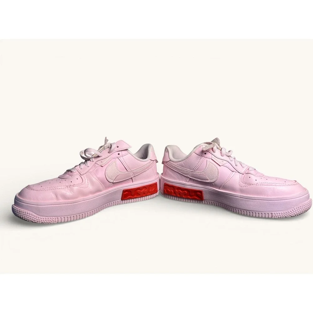 Nike Air Force 1 Fontanka Low Foam Pink Womens Size‎ 8.5 Sneakers